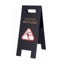 Wet floor sign