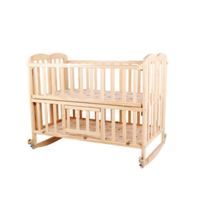 Wooden Baby Cot