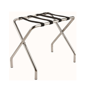 Chrome luggage rack without bar