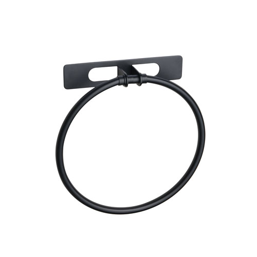 Black Towel Ring