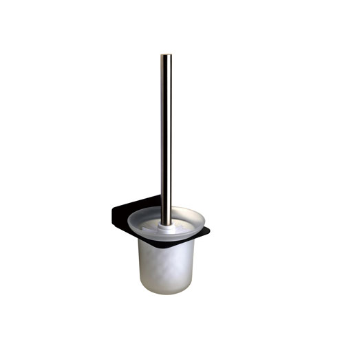 Black Toilet Brush Holder